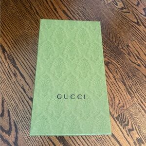 Gucci Green Patterned Box